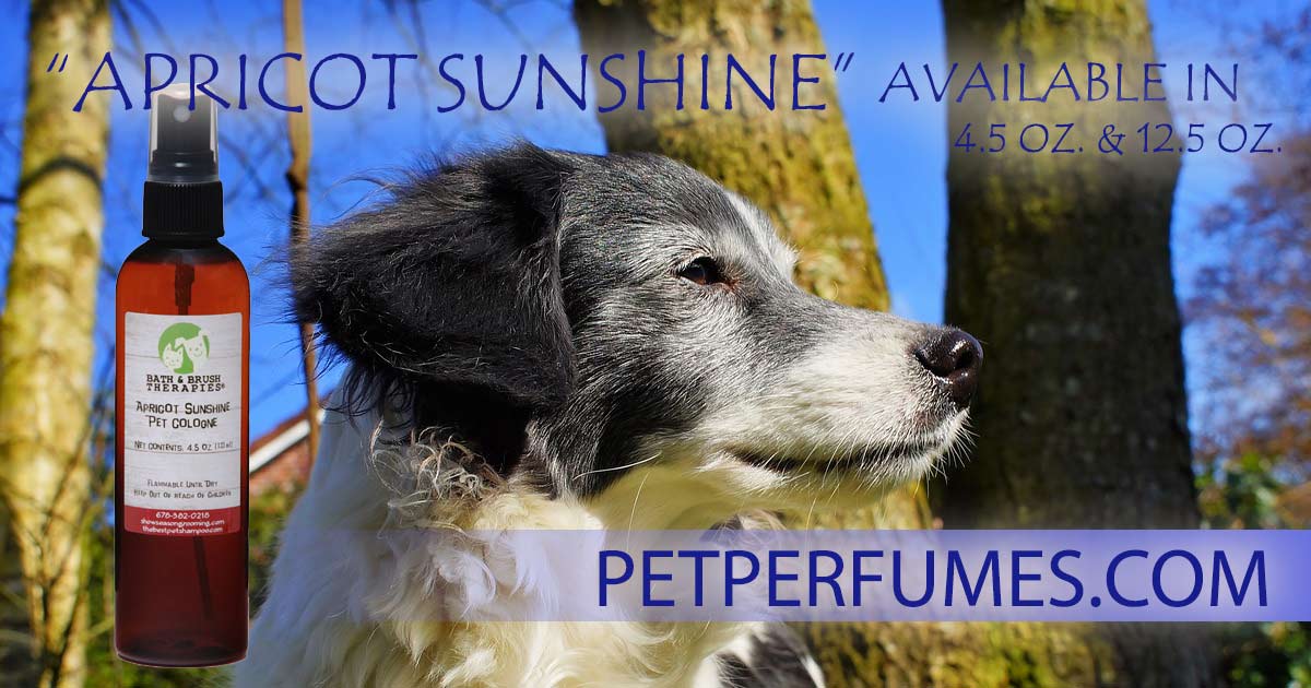 Dog Perfume Apricot Sunshine by Bath & Brush Therapies