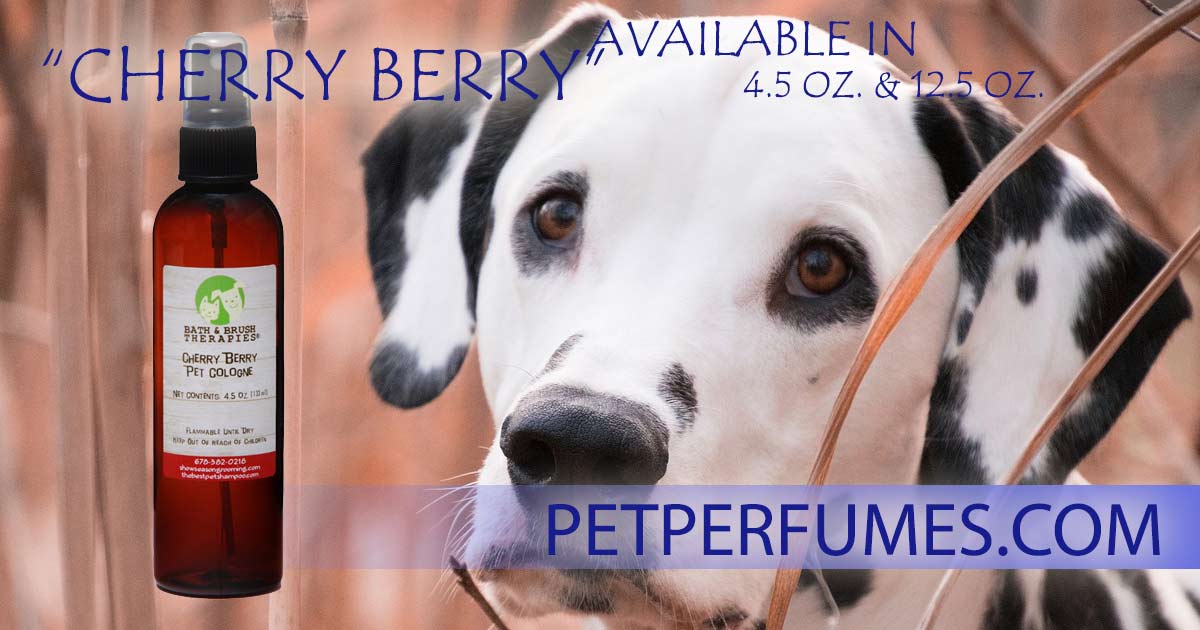 Dog Perfume Cherry Berry by Bath and Brush Therapies